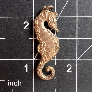 Vintage Sterling Seahorse